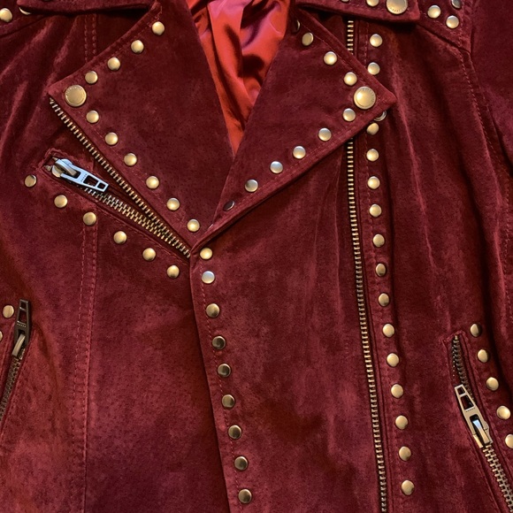 Blank NYC Suede Studded Jacket - Picture 2 of 3